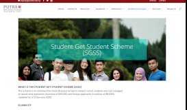 
							         Student Get Student Scheme (SGSS) | Putra Business School								  
							    