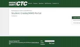 
							         Student Grades/MMS Portal – Parent Resources – Greene County CTC								  
							    