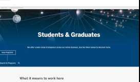 
							         Student & Graduate Careers | Jobs & Internships | JPMorgan Chase ...								  
							    