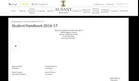 
							         Student Handbook 2016-17 - Albany Middle School - Albany Unified ...								  
							    