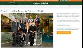 
							         Student Health Advisory Council (SHAC) | Health Network								  
							    
