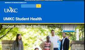 
							         Student Health and Wellness - University of Missouri - Kansas City								  
							    