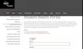 
							         Student Health Portal | New England Conservatory								  
							    