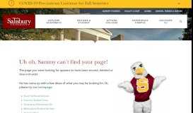 
							         Student Health Web Portal | Salisbury University								  
							    