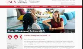 
							         Student Housing and Conference Services | California State ... - CSUN								  
							    