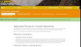 
							         Student Housing Apartments Application Process | UC Davis Student ...								  
							    