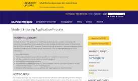 
							         Student Housing Application Process | University ... - SFSU Housing								  
							    