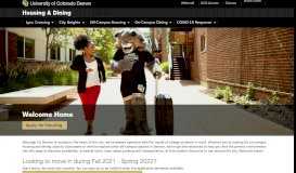 
							         Student Housing & Dining | Student Housing | University of Colorado ...								  
							    