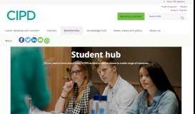 
							         Student Hub | CIPD								  
							    