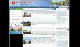 
							         Student - Hue University Portal								  
							    