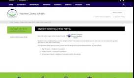 
							         Student Infinite Campus Portal - Hopkins County Schools								  
							    