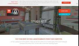 
							         Student Information and Resident Portal | The U Apartments								  
							    