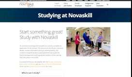 
							         Student Information - Novaskill								  
							    