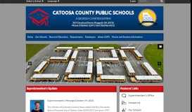 
							         Student Information Services | Technology | Catoosa County Schools								  
							    