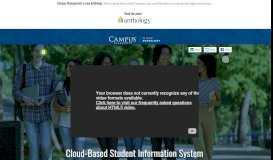 
							         Student Information System - Campus Management Corp								  
							    