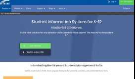
							         Student Information System for K-12 | Skyward								  
							    