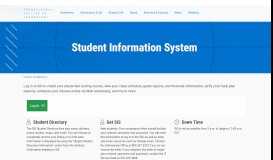 
							         Student Information System | Pennsylvania College of Technology								  
							    