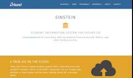 
							         Student Information System (SIS) for Colleges & Universities | Einstein								  
							    