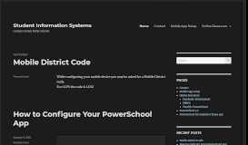 
							         Student Information Systems – Caroline County Public Schools								  
							    