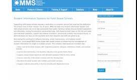 
							         Student Information Systems for Faith Based Schools - CRI-MMS								  
							    