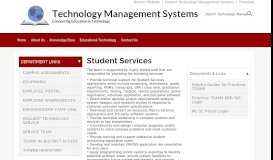 
							         Student Information Systems | TMS								  
							    