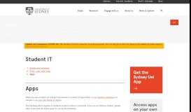 
							         Student IT - apps - The University of Sydney								  
							    