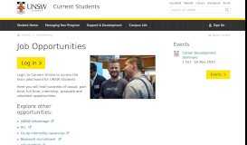 
							         Student Job Opportunities | UNSW Current Students								  
							    