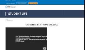 
							         Student Life at IBMC College - Campuses in Longmont, Greeley & Fort ...								  
							    