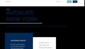 
							         Student Life | Avenues New York | Avenues - Private School								  
							    