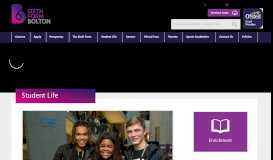 
							         Student Life - Bolton Sixth Form College								  
							    