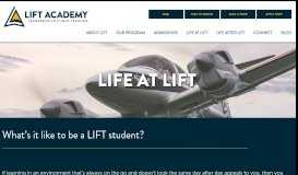 
							         Student Life During Flight School | LIFT Academy								  
							    