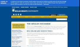 
							         Student Life - MyBHU - Beulah Heights University								  
							    