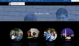 
							         Student Life | Patrick Henry College (PHC)								  
							    