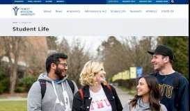 
							         Student Life | Trinity Western University								  
							    
