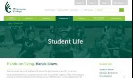 
							         Student Life - Wilmington College								  
							    