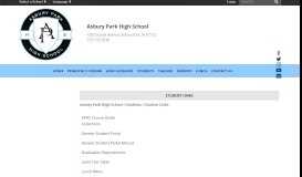 
							         Student Links - Asbury Park High School								  
							    
