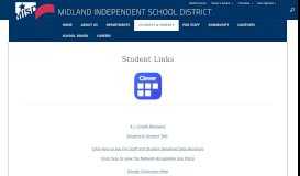
							         Student Links / Cyber Safety - Midland Independent School District								  
							    