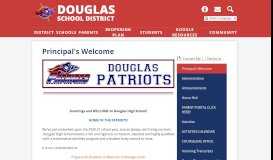 
							         Student Links – Douglas High School – Douglas School District								  
							    