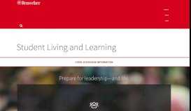 
							         Student Living and Learning - Rensselaer Polytechnic Institute								  
							    