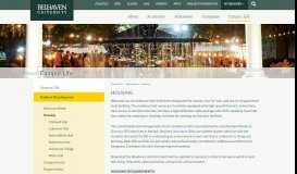 
							         Student Living in Residence Halls and Dormitories - Belhaven University								  
							    