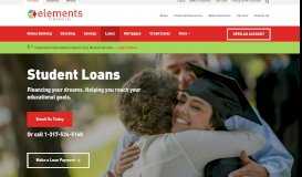 
							         Student Loans | Elements Financial								  
							    