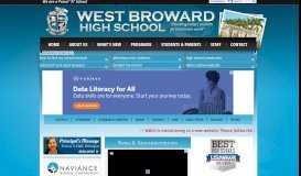 
							         Student Log In Cheat Sheet - West Broward High School								  
							    