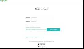 
							         Student Login - EdPlace								  
							    