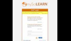 
							         Student Login - MySciLEARN - Login - Scientific Learning								  
							    
