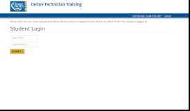 
							         STUDENT LOGIN | Online Technical Training Programs | GBC Online								  
							    