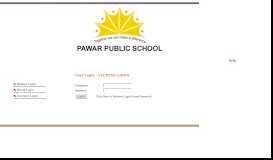 
							         Student Login - Pawar Public School								  
							    