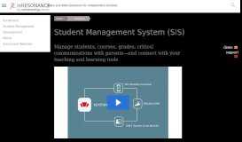 
							         Student Management System (SIS) | inRESONANCE								  
							    