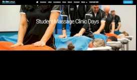
							         Student Massage Clinic Days - Evolve College								  
							    