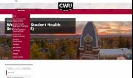 
							         Student Medical & Counseling Clinic - Central Washington University								  
							    