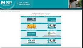 
							         Student Online Services - The University of the South ... - USP								  
							    